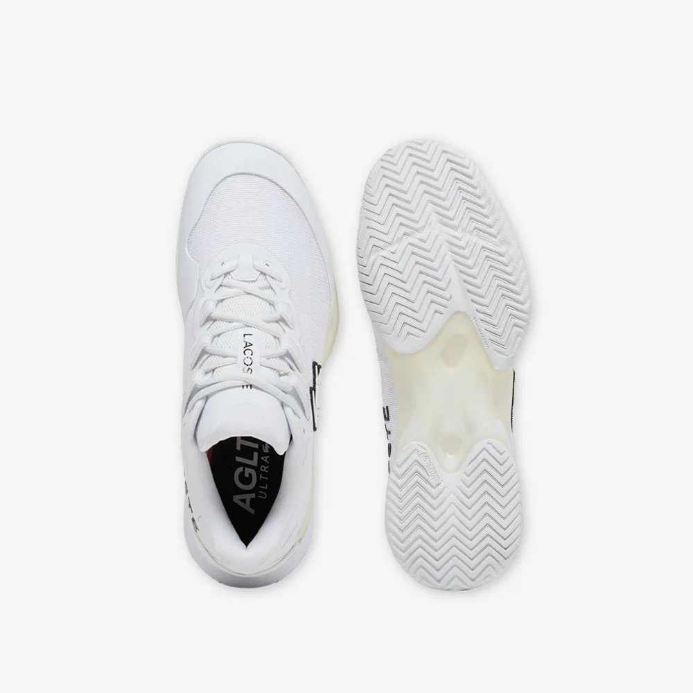Мужские белые теннисные кроссовки AG-LT Ultra от Lacoste — фото 4