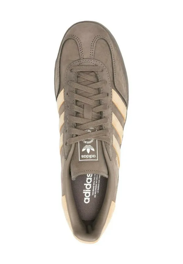 Низкие кроссовки gazelle для помещений цвета карбон Adidas Originals, Light Brown — фото 3