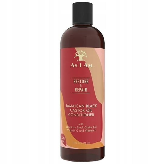 

Кондиционер для волос, 355 мл As I Am, Restore and Repair Jamaican Black Castor Oil Conditioner