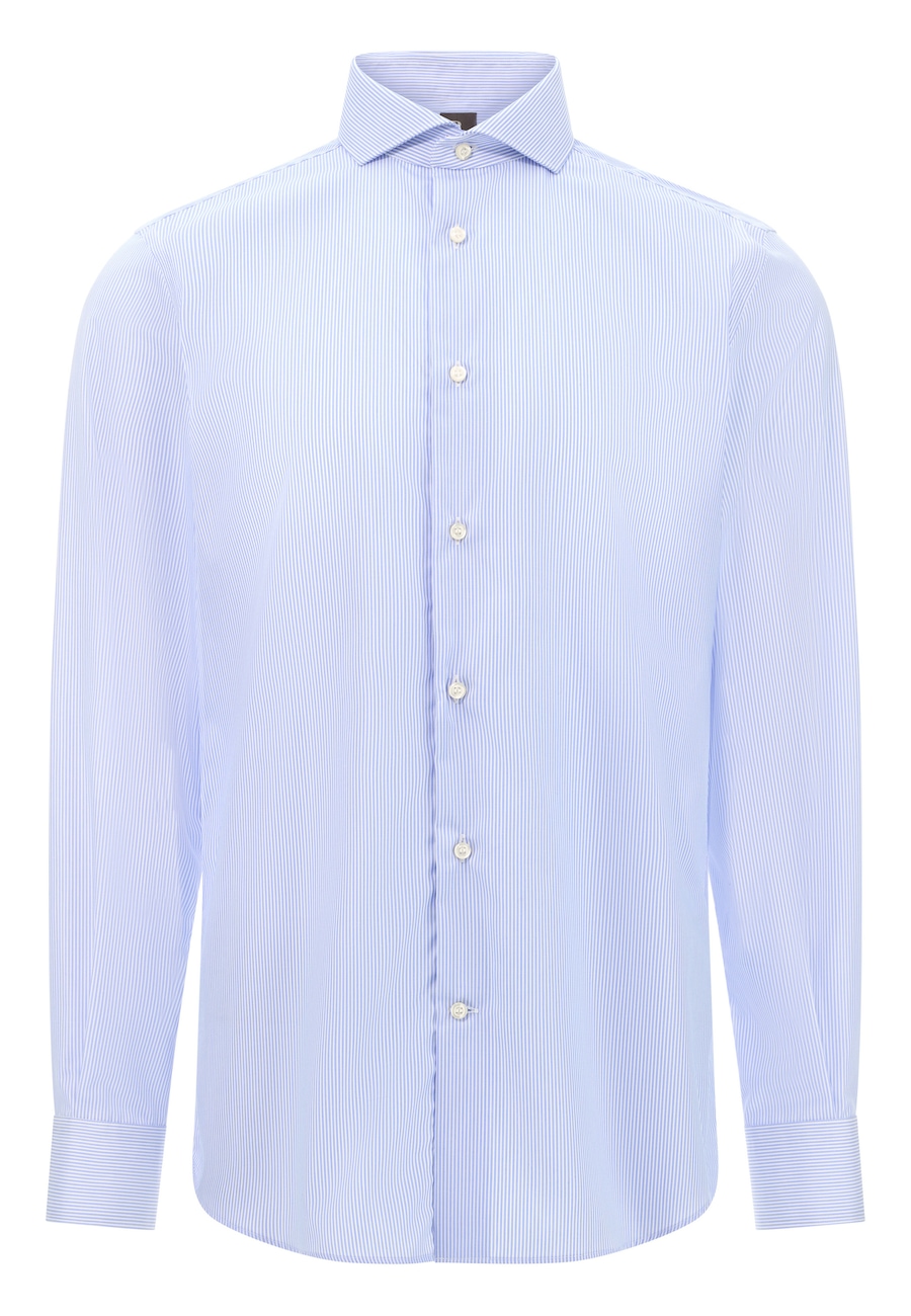 

Рубашка на пуговицах классического кроя Boggi Milano, светло-голубой