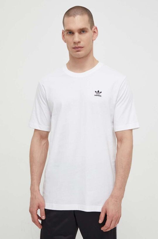 

Хлопковая футболка Essential Tee adidas Originals, белый