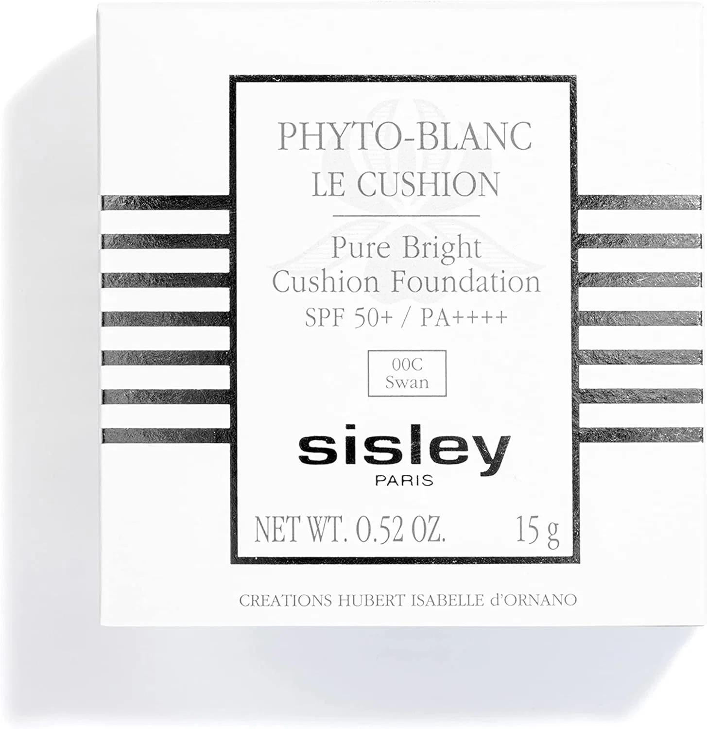 Тональное средство Sisley Paris Fitblanc Cushion Foundation SPF50+ оттенок 00C Swan 15 г — фото 4