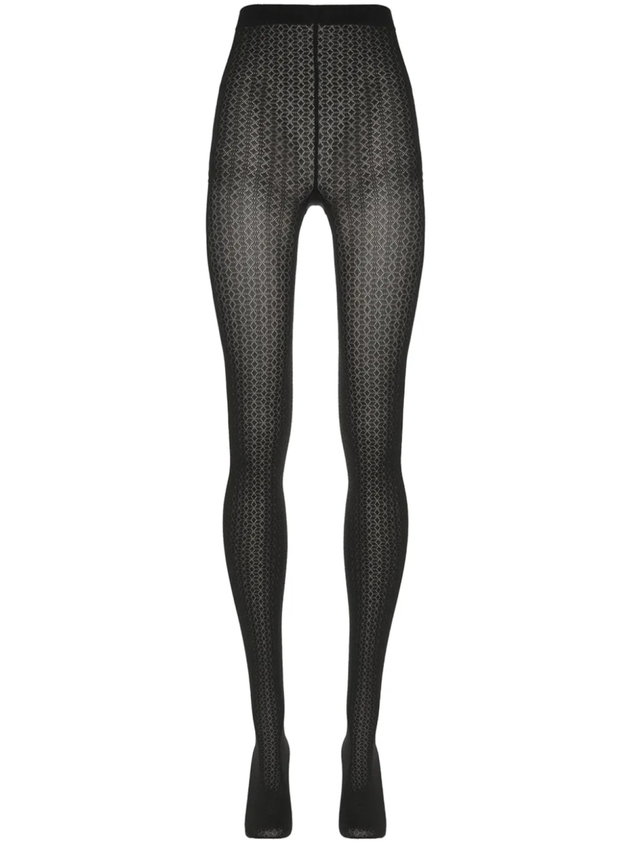 

Колготки с узором Wolford, черный