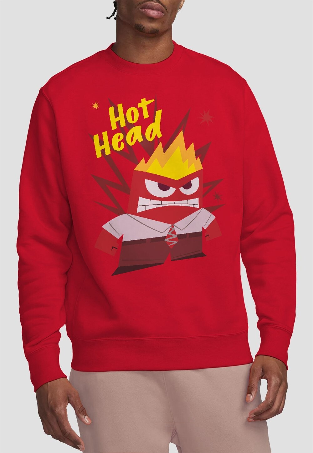 

Толстовка INSIDE OUT 2 ANGER PRINT Disney, красный