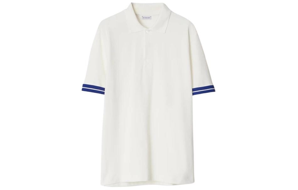 

Мужская рубашка поло Burberry, цвет Chalk white