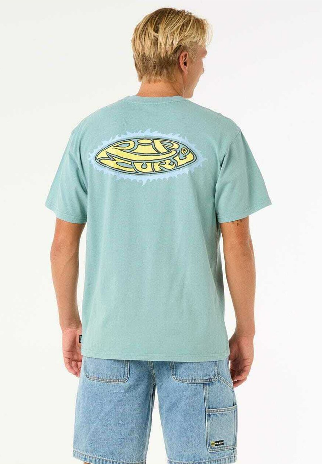 

Футболка с принтом TEE Rip Curl, цвет Blue Lagoon