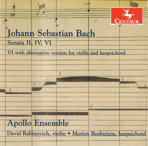 

CD диск Bach, J.S. / Rabinovich / Boshuizen: Sons for Violin & Harpsichord