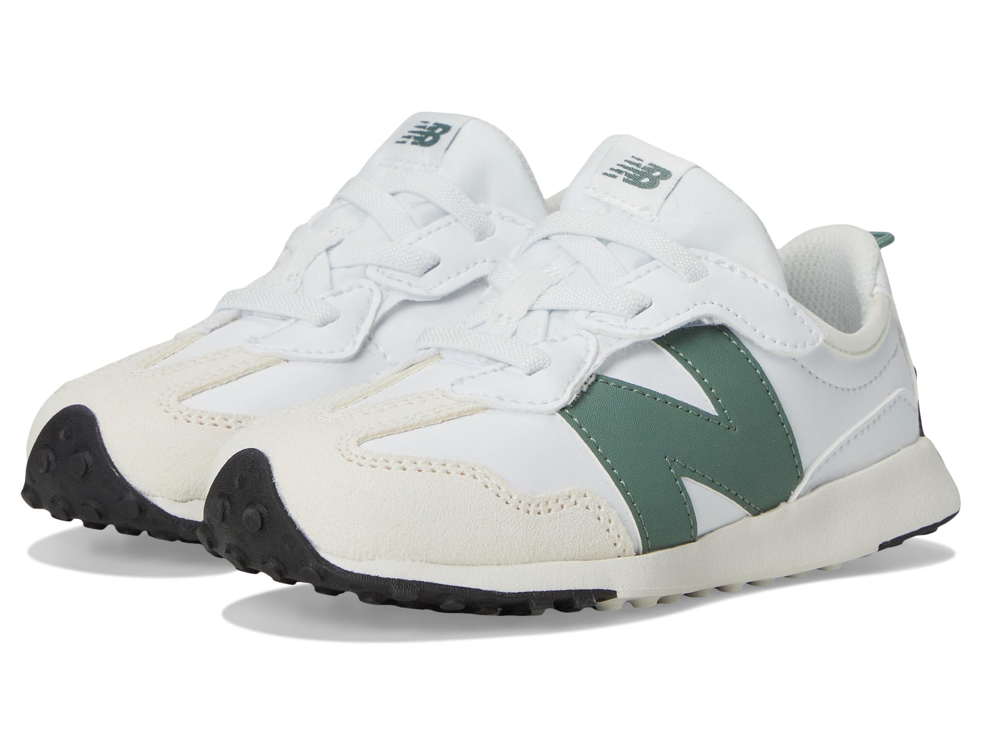

Кроссовки New Balance Kids 327 New-B, цвет White/Dark Juniper