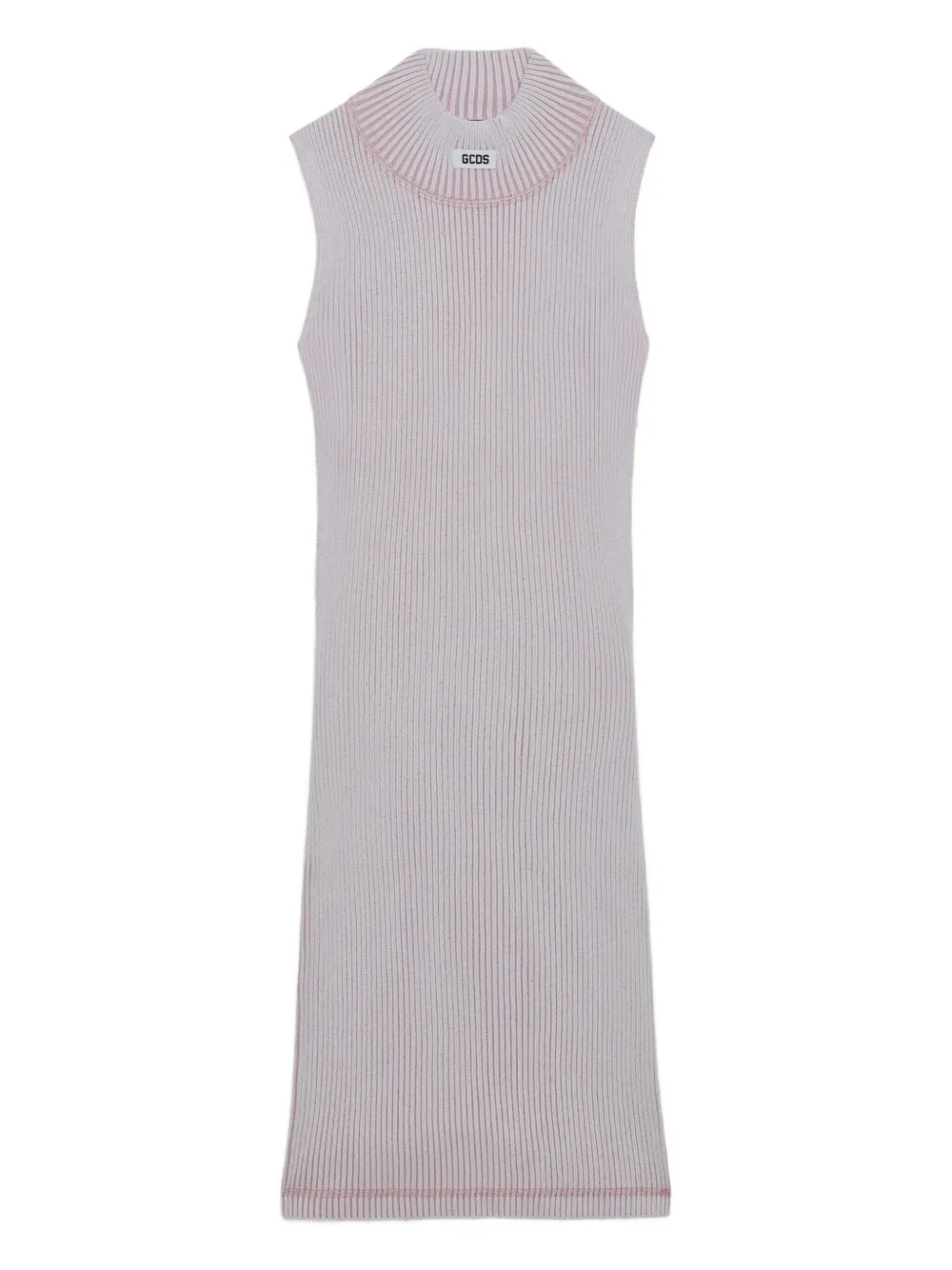 

Платье миди в рубчик Gcds, фиолетовый