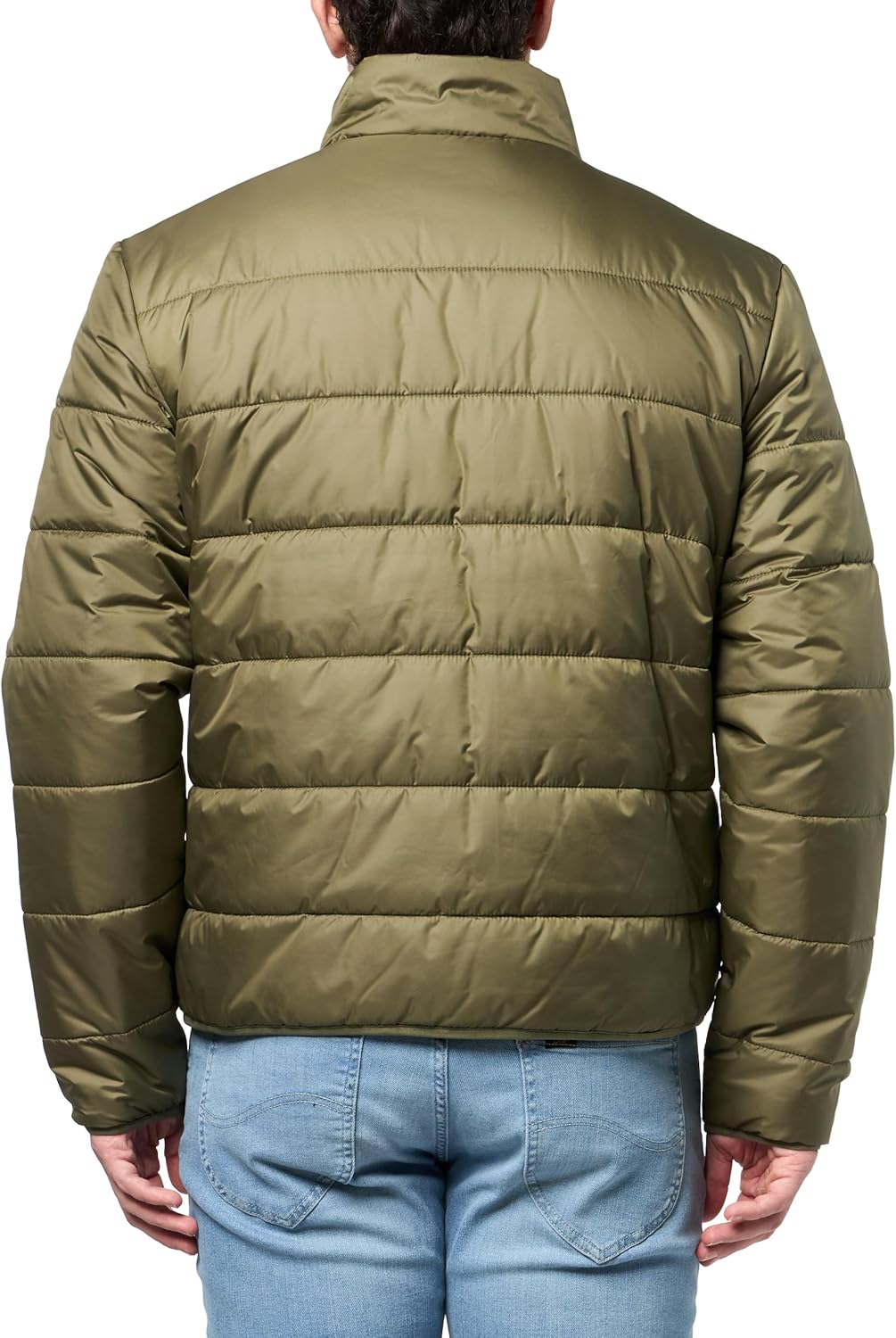 Lacoste мужская куртка-пуховик легкая водоотталкивающая, Olive — фото 2