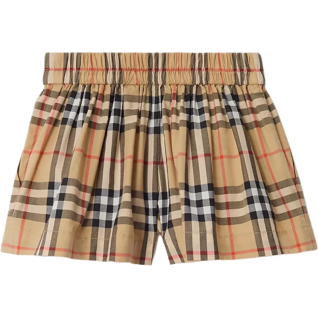 Детские шорты Moderate Burberry, Sandy Beige — фото 3