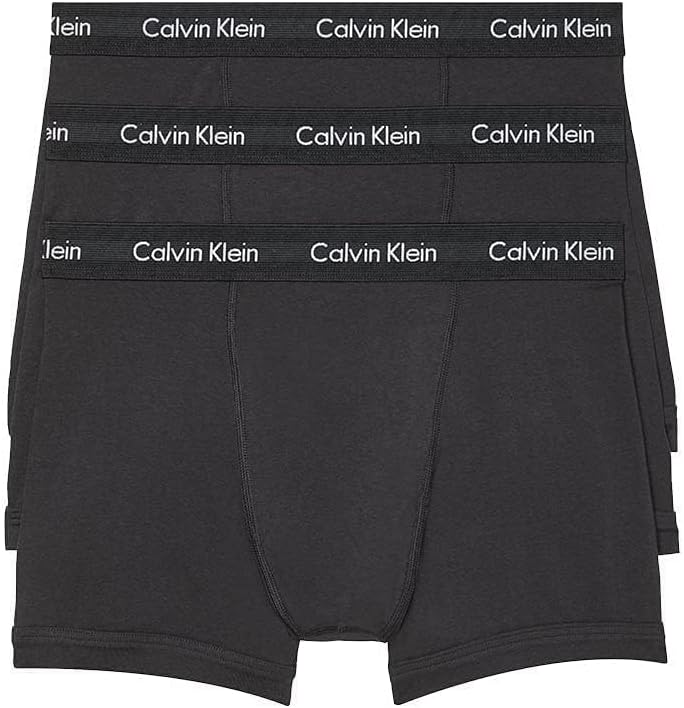 

Комплект из 3 мужских трусов-боксеров Calvin Klein из хлопка и эластичного материала, 3 Black