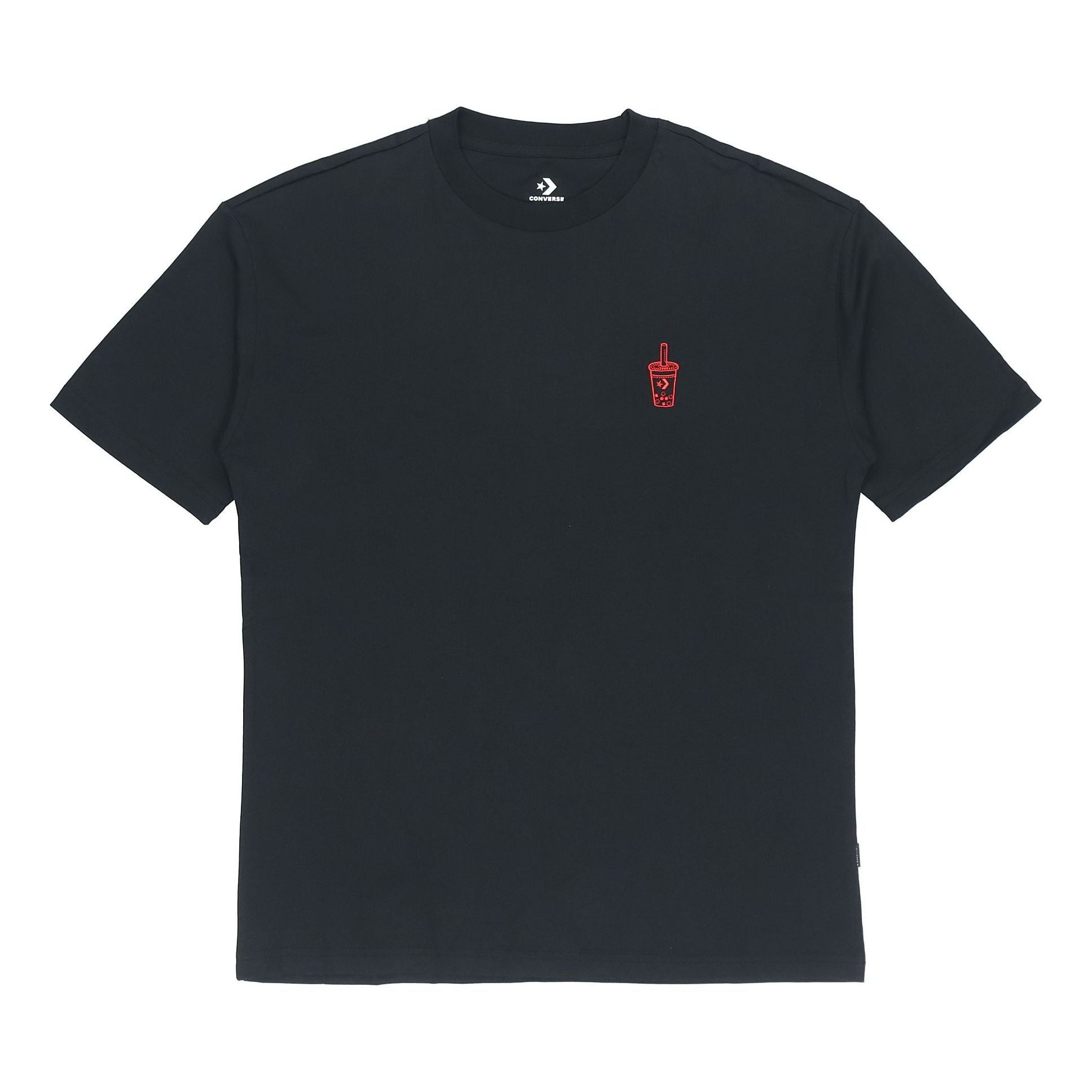 

Футболка Converse Applique Short-sleeve Tee Unisex Black 10020849-001, черный