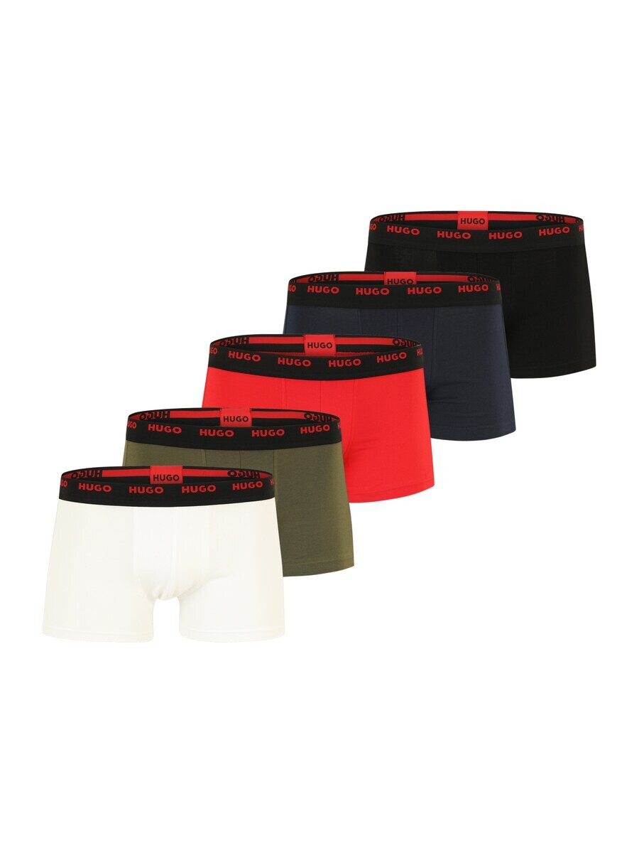 

Трусы HUGO Boxer shorts, цвет marine blue/red/black/white
