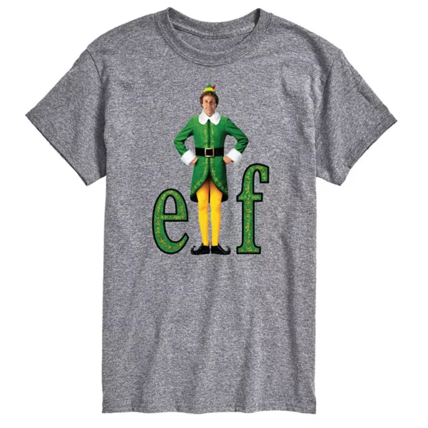 

Мужская футболка Elf с другом Licensed Character, серый
