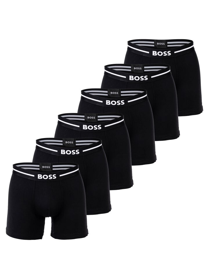 

Боксеры BOSS short 6er Pack, черный