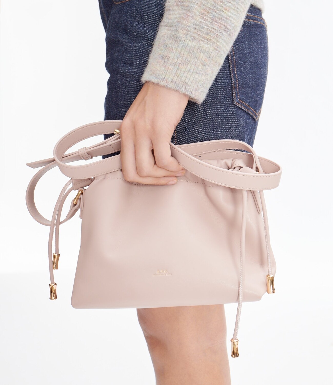 

мини-сумка Ninon APC, цвет Rose, Розовый, мини-сумка Ninon APC, цвет Rose