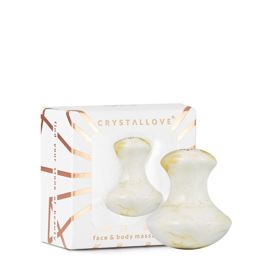 

CRYSTALLOVE Молочно-янтарный гриб для массажа лица