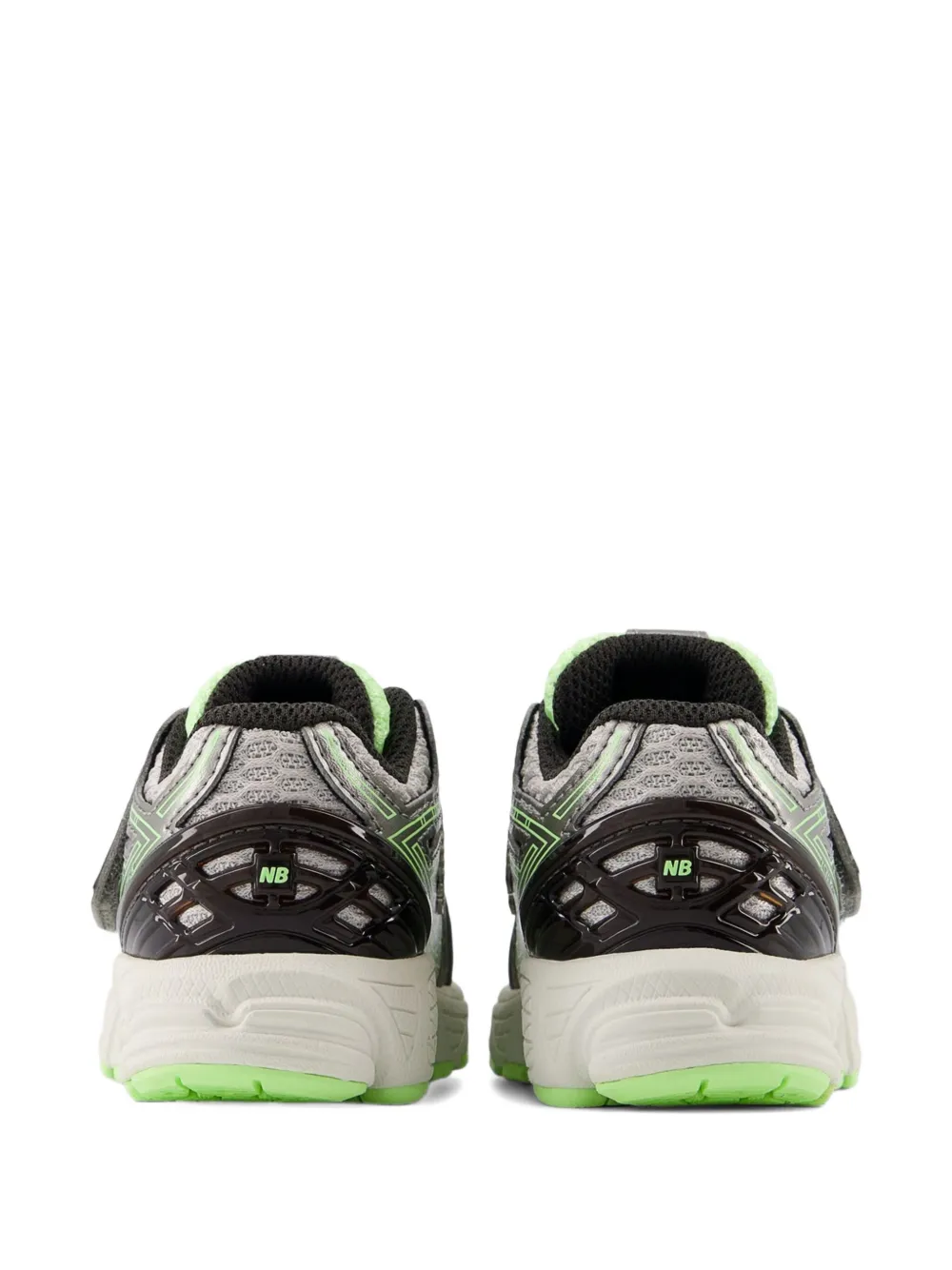 Кроссовки 1906 на липучках New Balance Kids, серебряный — фото 3