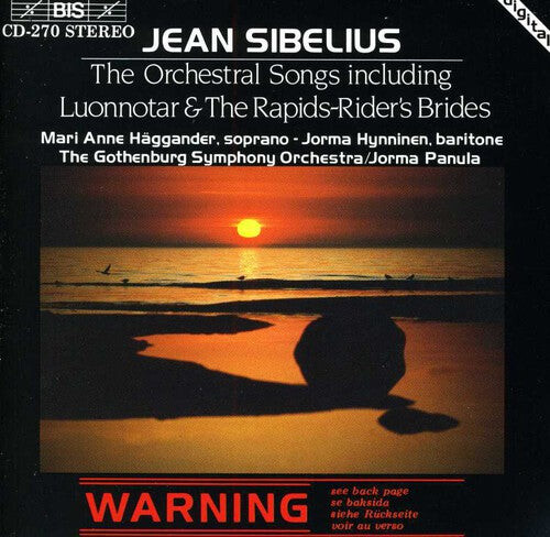

CD диск Sibelius / Panula / Gothenburg: Complete Orchestral Songs Haggander
