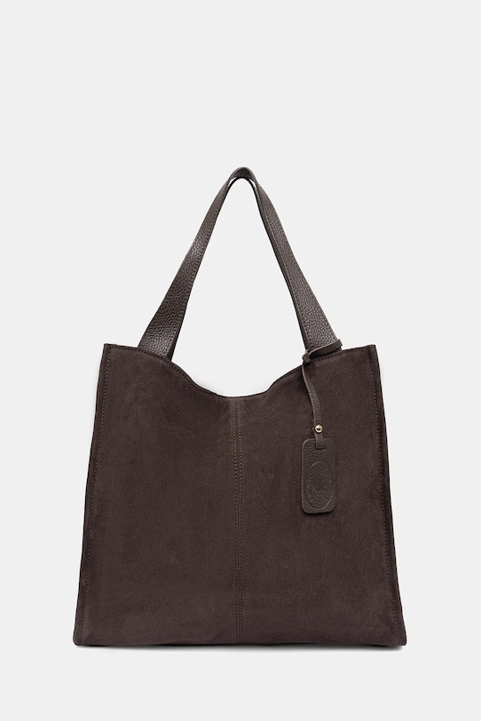 

Замшевая сумка Answear.LAB, коричневый