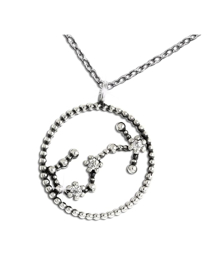 

SilberDream Женские колье из серебра 925 пробы SilverDream с изображением созвездия Скорпиона, приблизительно 42 см и 45 см