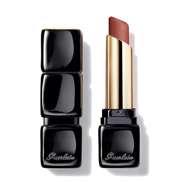 

Сияющая матовая помада Kisskiss Tender Matte Guerlain, цвет lovely nude
