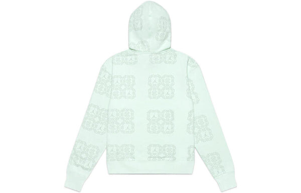 Толстовка Men's Air Jordan x CLOT Crossover China Logo Full Print Pullover Asia Edition Autumn Green, мультиколор — фото 2