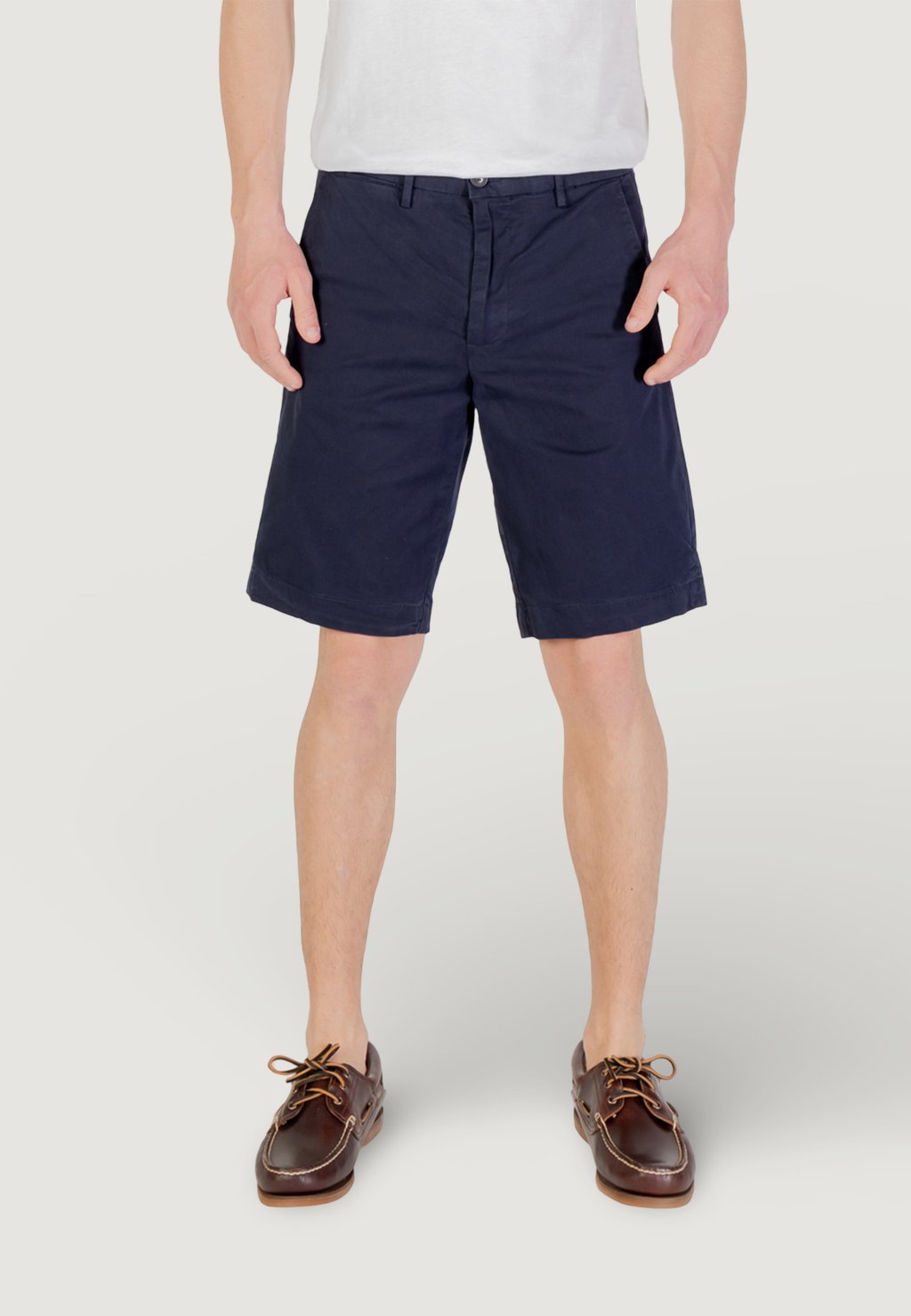 

Шорты PANTALONCINI ELEGANTI Manifattura Borghese, темно-синий