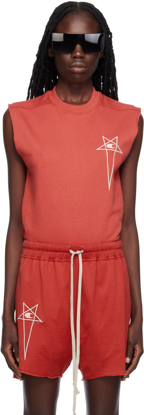 

Баскетбольная майка Red Champion Edition Rick Owens