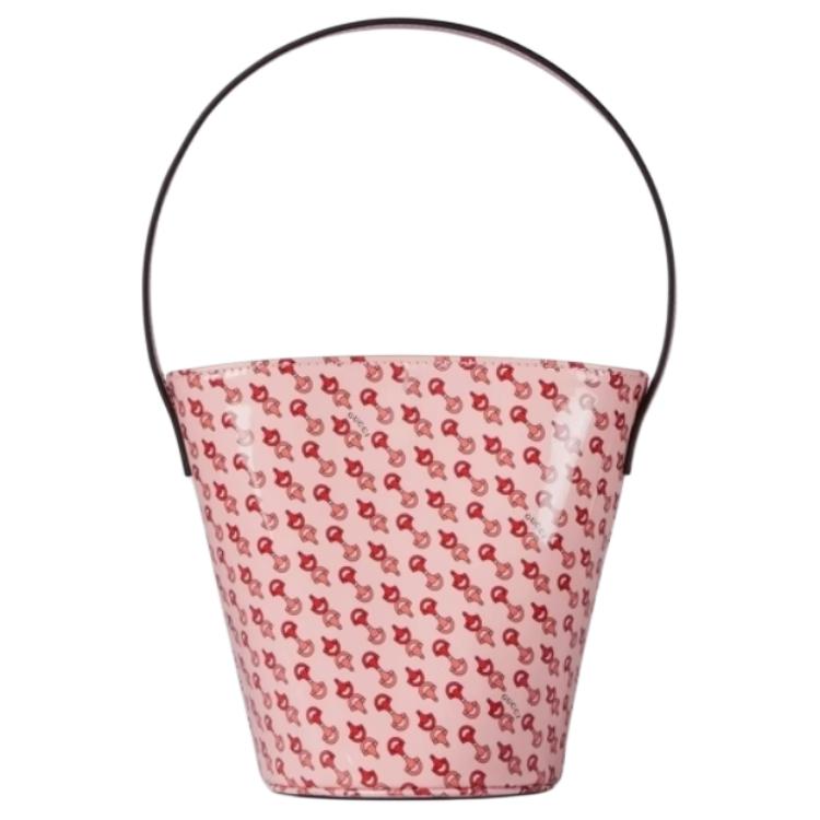 

GUCCI Кожаная пастельная сумка ведро для детей