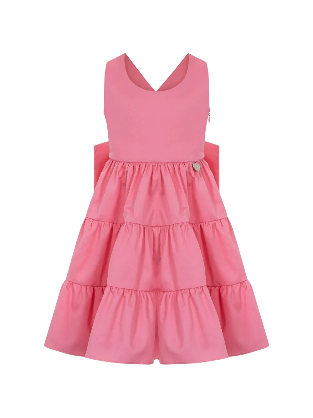 

Платье с украшением в виде банта Lapin House, розовый