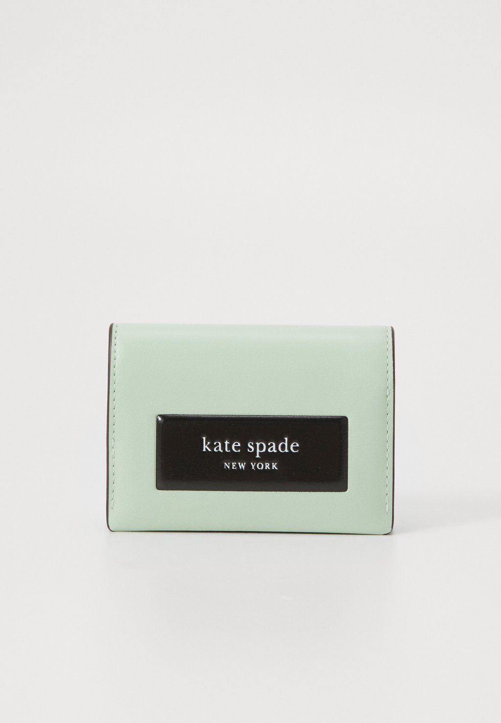

Кошелек LABEL CARD CASE TRIFOLD WALLET kate spade new york, мятный