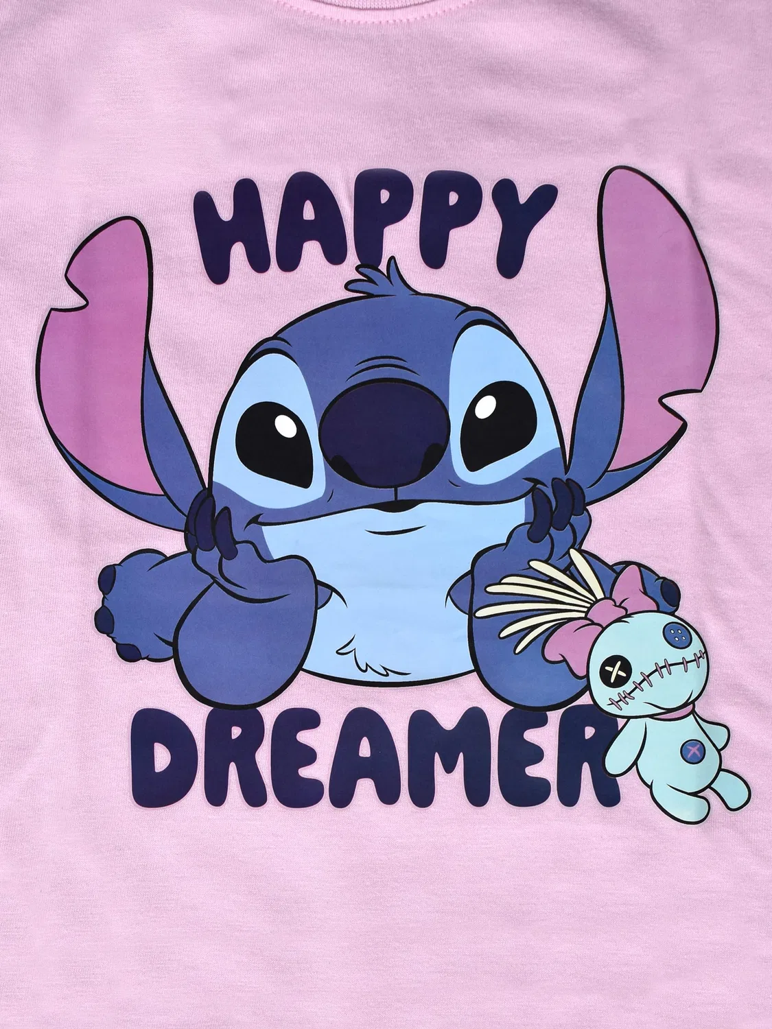 Пижама детская Disney Lilo & Stitch, синий/розовый — фото 4