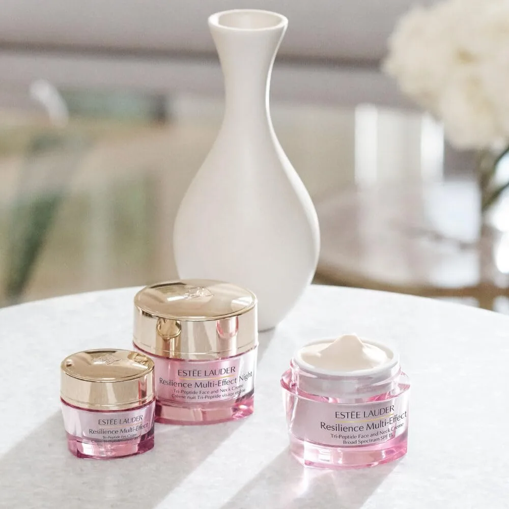 Крем для кожи вокруг глаз Estée Lauder Resilience Multi-Effect Tri-Peptide | Борется с темными кругами и отечностью, 0,5 унции — фото 2