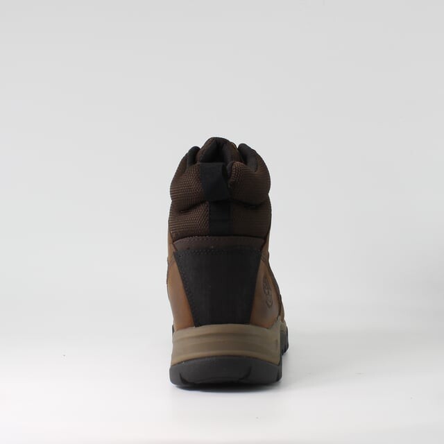 Ботинки кожаные Timberland Keele Ridge Mid Hiker, коричневый — фото 2
