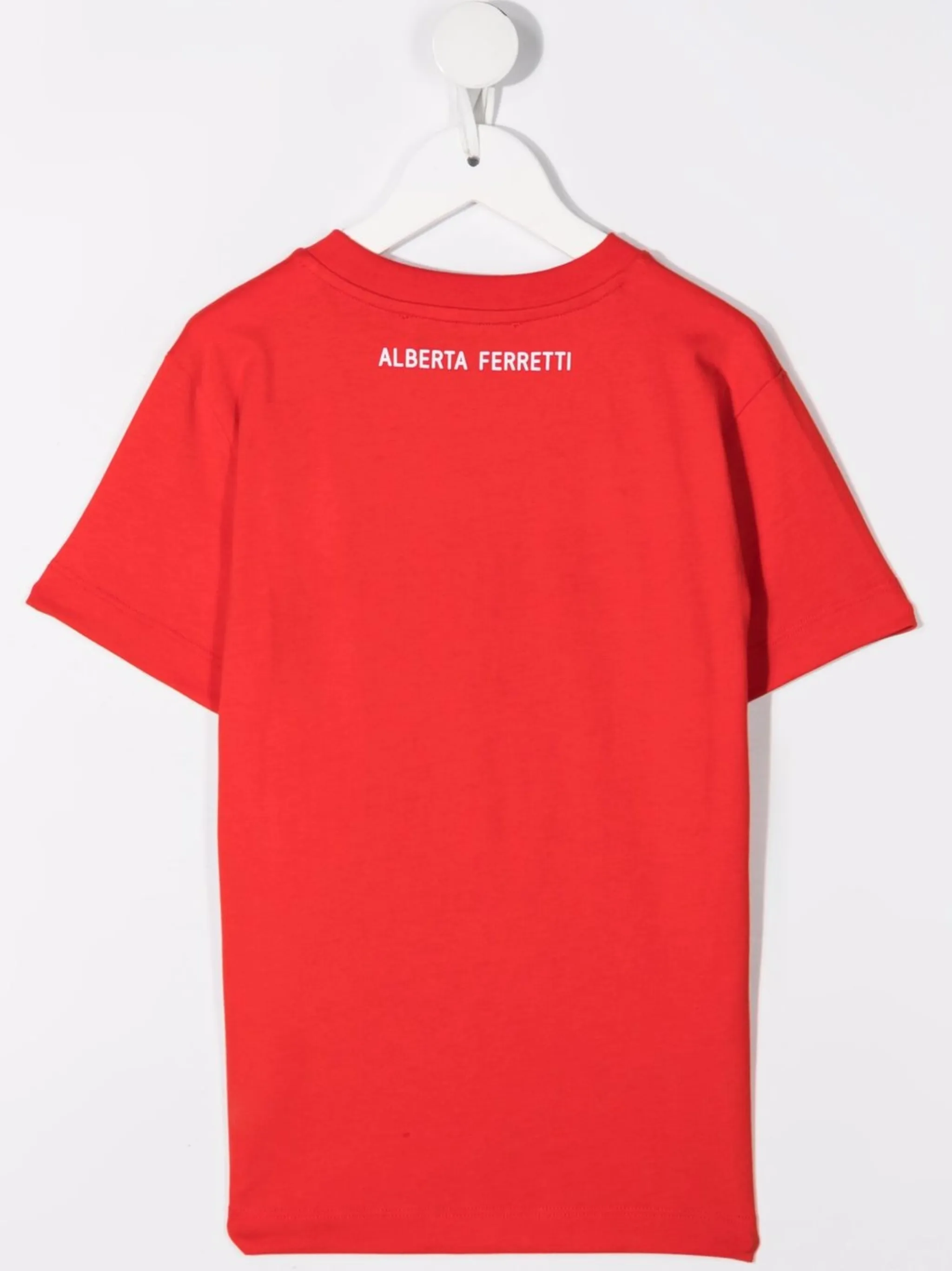 Футболка Get Your Dreams Alberta Ferretti Kids, красный — фото 2
