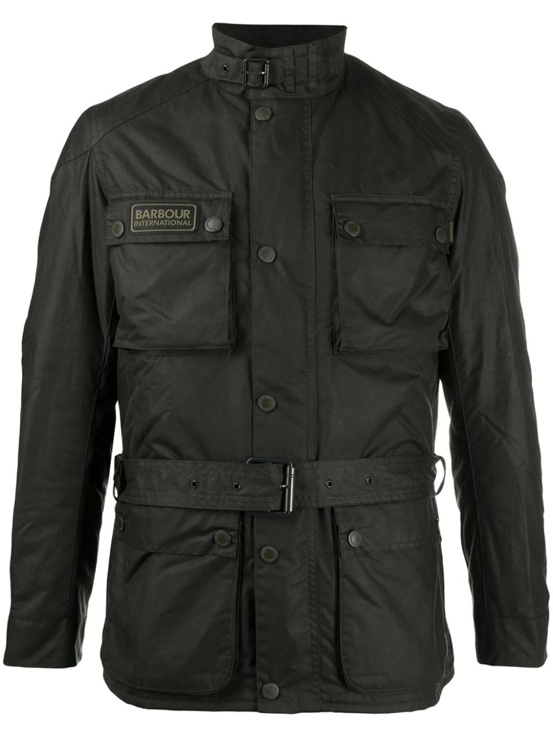 

Barbour куртка с поясом, черный