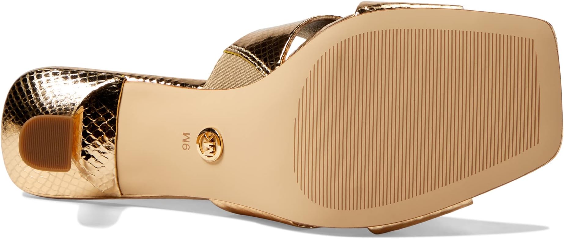 Туфли MICHAEL Michael Kors Women's Clara Mule, Pale Gold — фото 3