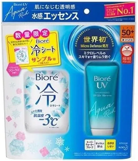 Солнцезащитный гель Biore UV Aqua Rich Water Essence SPF 50+ 50 мл Kao