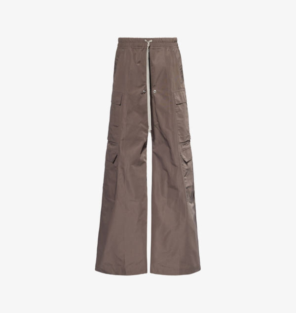 

Свободные широкие брюки-ракушки Rick Owens, цвет dust