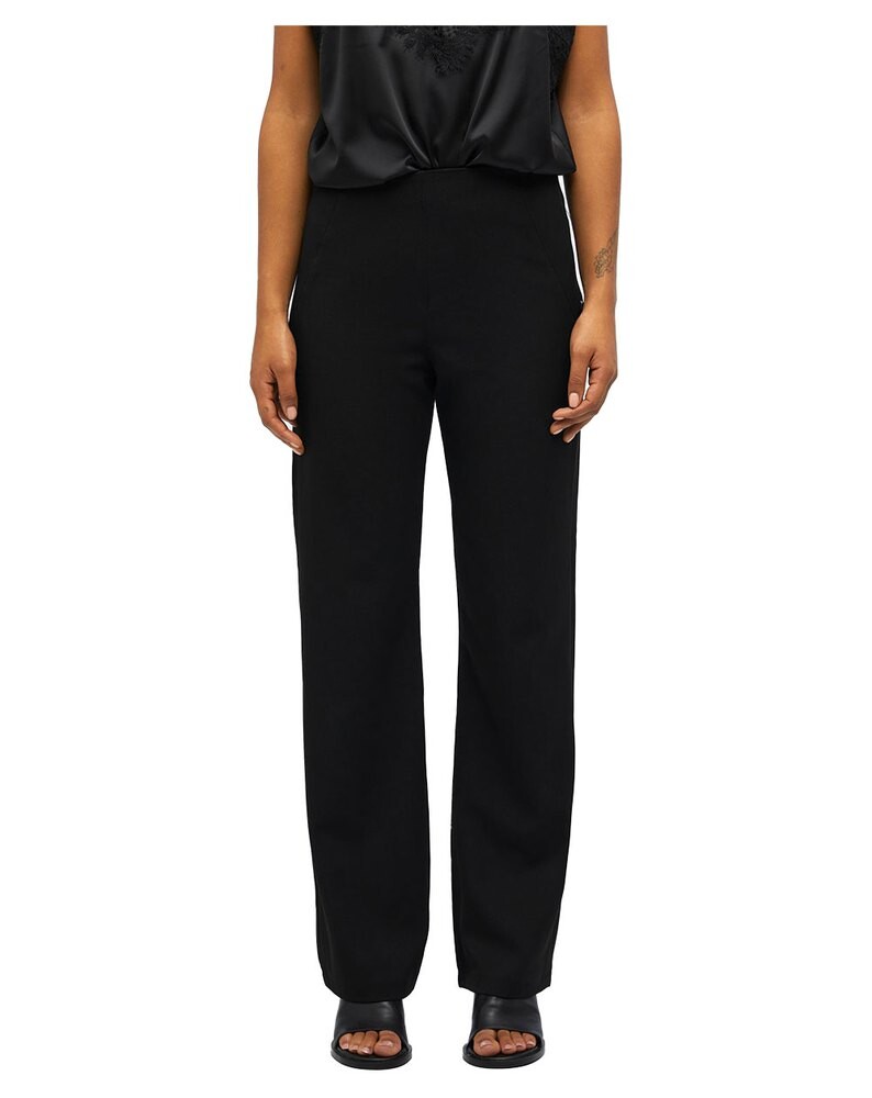 

Брюки Object Lisa Belle Wide Leg Fit High Waist, черный