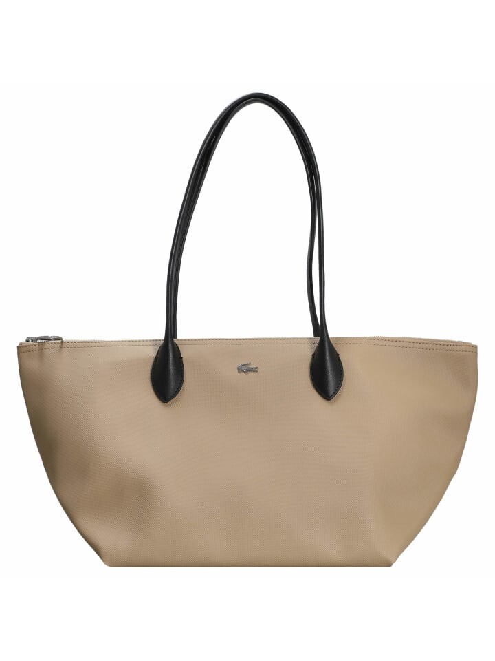 

Сумка-шоппер Lacoste L1212 Concept Athena 14 30 cm, цвет eco sand noir