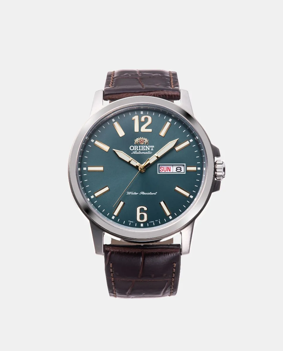 

Orient Contemporary RA-AA0C06E39B Автоматические мужские часы из коричневой кожи, коричневый
