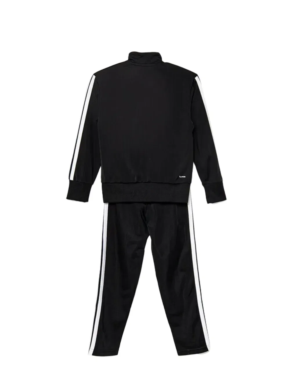 Полосатый спортивный костюм Adidas Kids, черный — фото 2