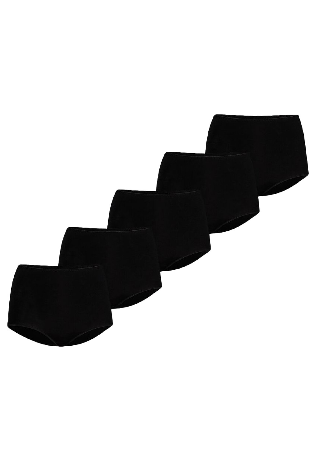 

Трусы Teyli 5er Pack: Hohe Taille Baumwoll Classico, черный