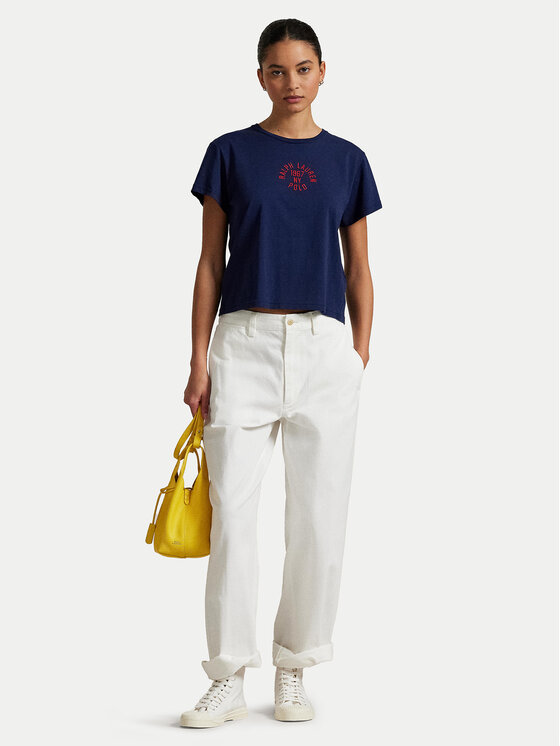 Футболка обычного кроя 211965108001 Polo Ralph Lauren, синий — фото 2