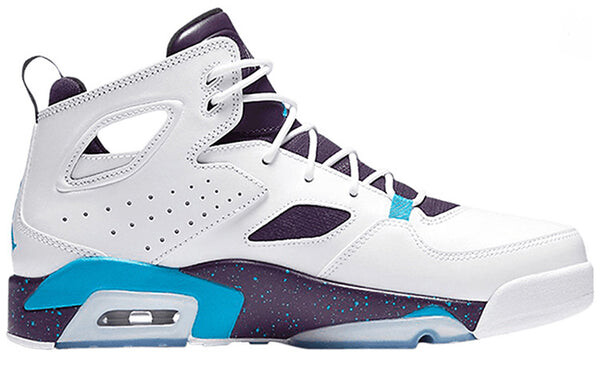 Кроссовки flight club '91 'grand purple blue lagoon' Air Jordan, белый — фото 2