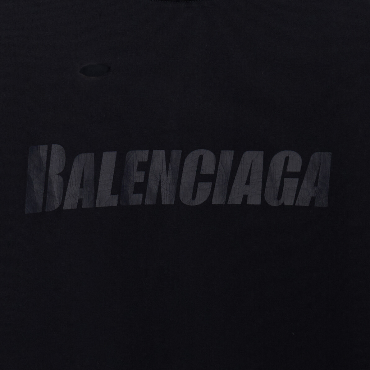 Футболка женская Balenciaga с дурыками, черный — фото 3