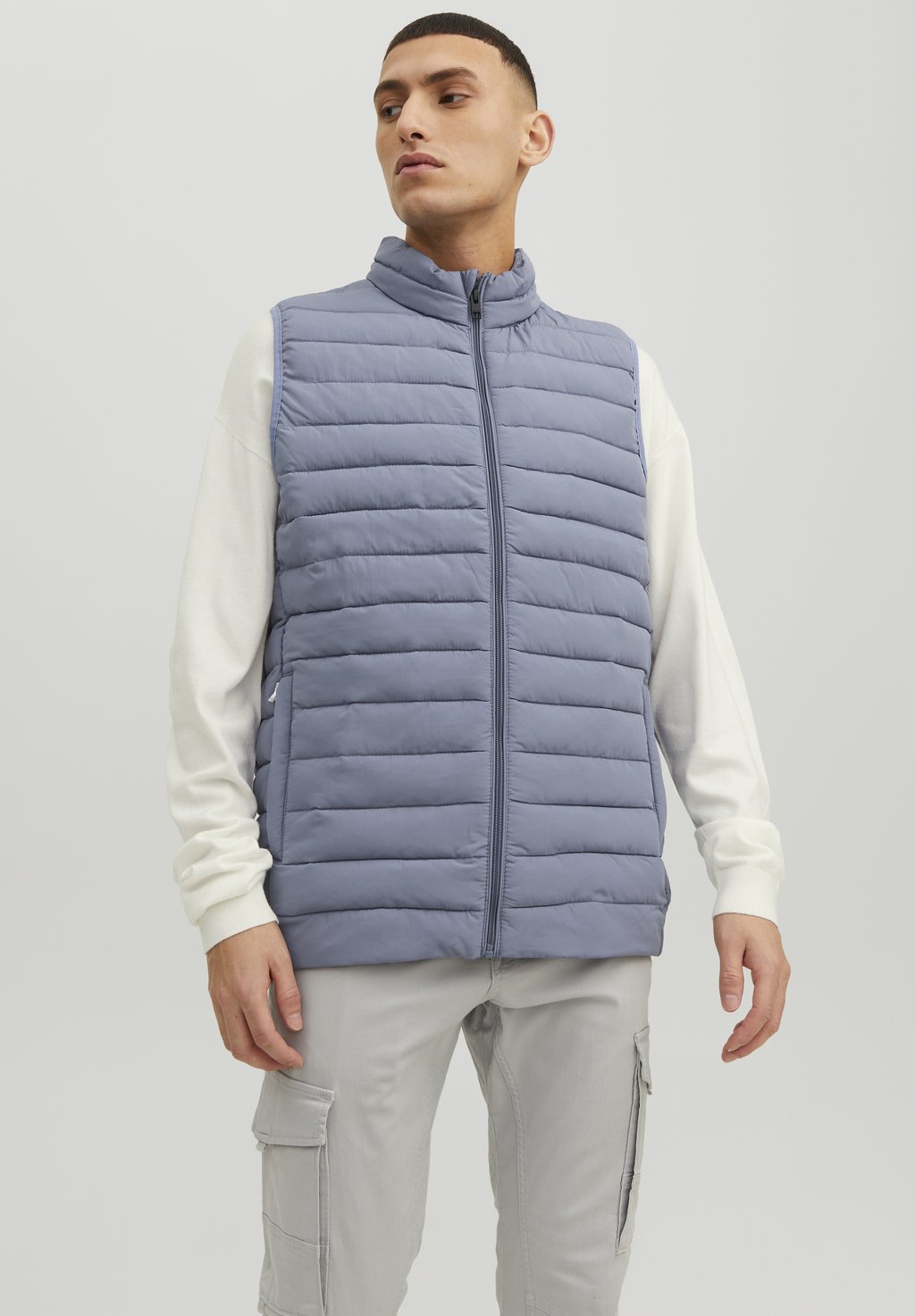 

Жилет Jack & Jones BODYWARMER NOOS, цвет flint stone